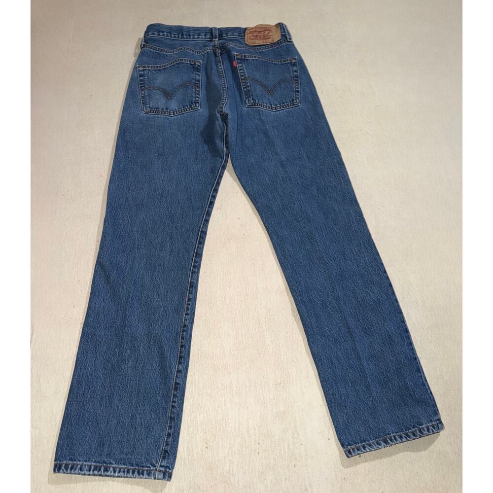 Levi’s Strauss men’s vintage 501 butterfly blue jeans - Picture 2 of 16